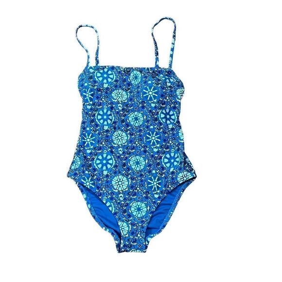 NWT RHODE Blue Zinnia One Piece Swimsuit, Size S - Picture 12 of 12